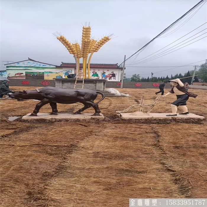 不锈钢小麦雕塑 麦穗雕塑 麦子雕塑 厂家定制